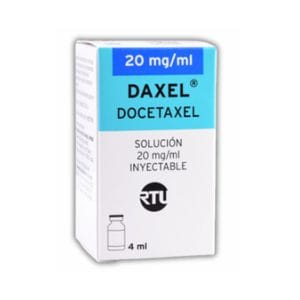 DAXEL 20MG. SOL. INY. 1ML.