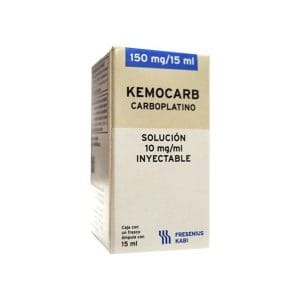 KEMOCARB 150MG. SOL. INY.