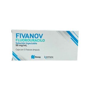 FIVANOV 500MG. 10ML. C/5 AMP. SOL. INY.