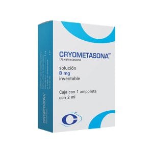 CRYOMETASONA 8MG. SOL. INY.