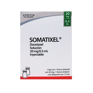 SOMATIXEL 20MG. SOL. INY.