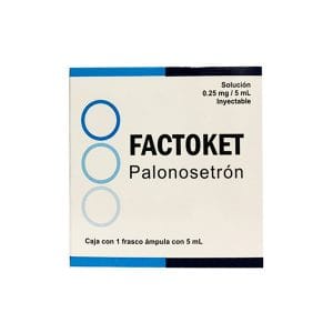 FACTOKET 0.25MG. SOL. INY.