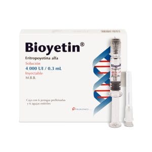 BIOYETIN 4000UI 0.3 ML.