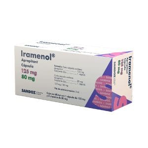 IRAMENOL 125MG 1 CAP. / 80MG. 2 CAPS.