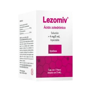 LEZOMIV 4MG. SOL. INY.