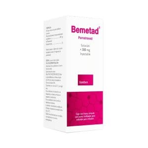 BEMETAD 500MG. SOL. INY.