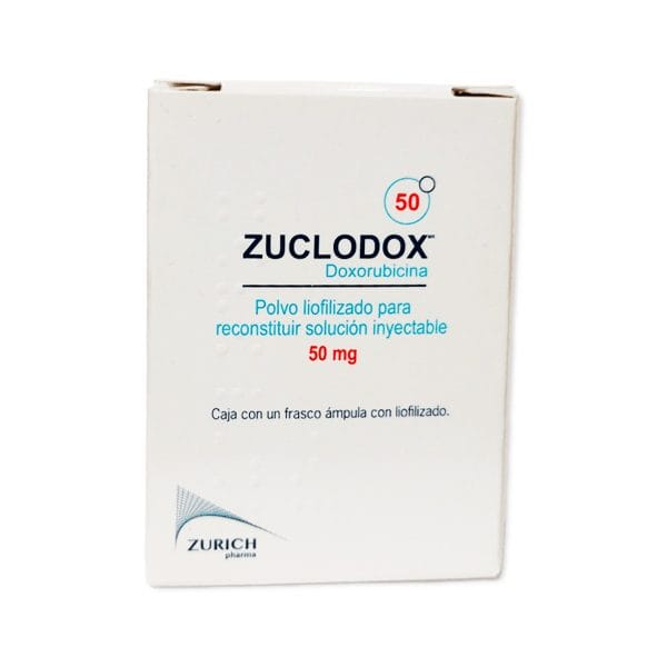 ZUCLODOX 50MG. 25 ML. SOL. INY.