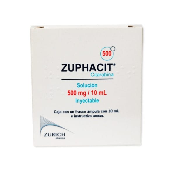 ZUPHACIT 500MG. SOL. INY.