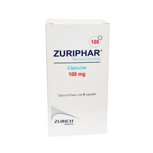 ZURIPHAR 100MG. C/5 CAPS.