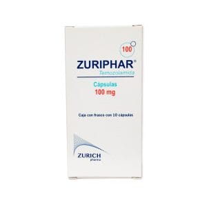 ZURIPHAR 100MG. C/20 CAPS.