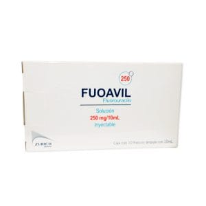 FUOAVIL  250MG. C/10 AMP. SOL. INY.