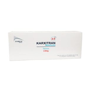 KARXITRAN 2.5MG. 50 TABL.