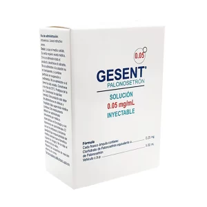 GESENT 0.25MG. SOL. INY.