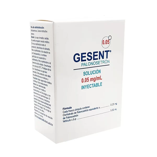 GESENT 0.25MG. SOL. INY.