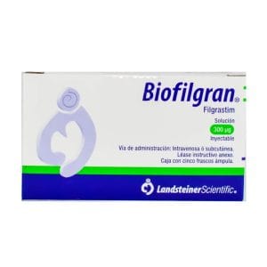BIOFILGRAN 300MCG INY/5 AMP.