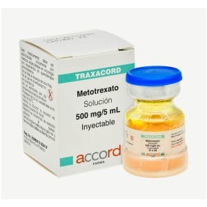 TRAXACORD 500MG. 5 ML. SOL. INY.