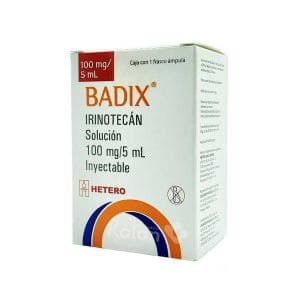 BADIX 100MG./5 ML.  SOL. INY.