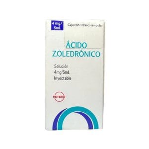 ACIDO ZOLEDRONICO 4MG. SOL. INY.